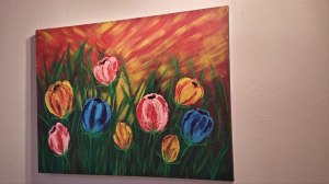 Acrylic on Canvas;36'x48'