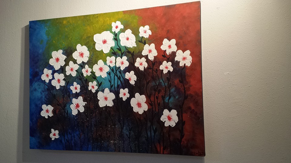 Acrylic on Canvas;36'x48'