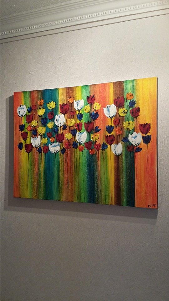 Acrylic on Canvas;36'x48'